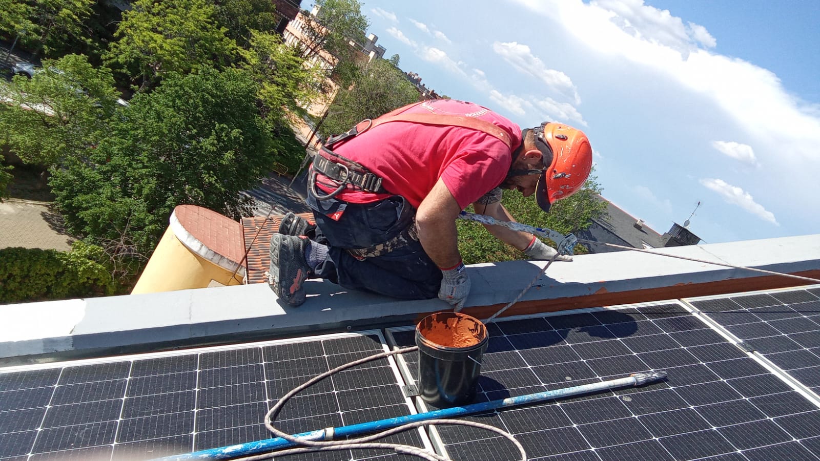 Instalación de placas solares