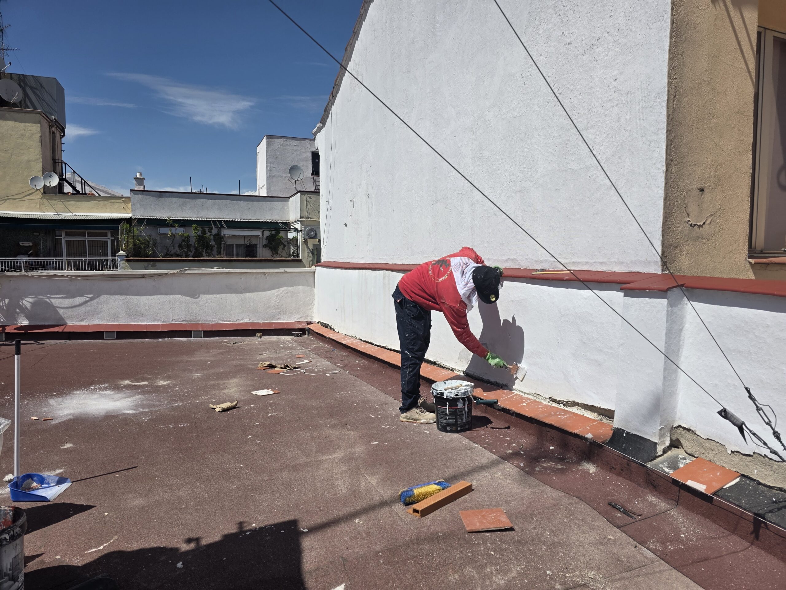 Solados de terrazas, balcones y patios